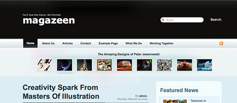 Magazeen Theme
