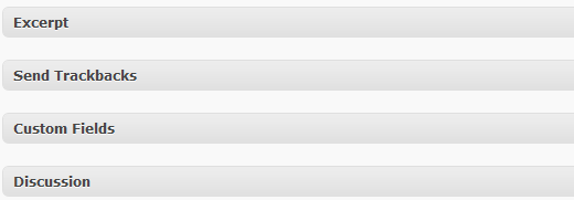 Minimize Tabs in WordPress