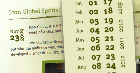 Beautify Your WordPress Dates with CSS Sprites
