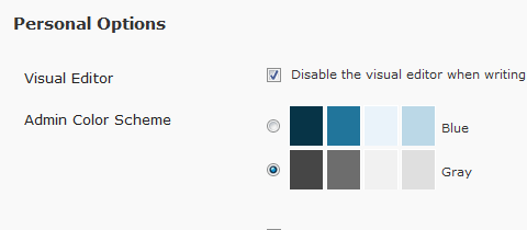 Visual Editor in WordPress