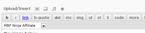 Visual Editor in WordPress