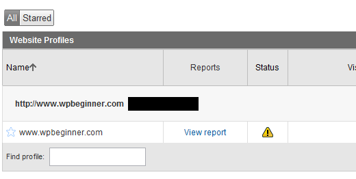 Step 7 for Google Anayltics Signup