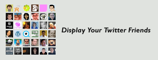 Display Your Twitter Friends