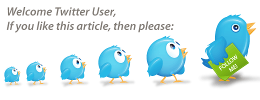 Special Welcome Message for Your Twitter Users
