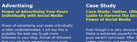 Display the Most Recent Posts from a Specific Category