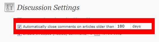 Close Comments on WordPress