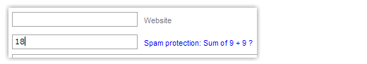 Math Abuse SPAM Protection