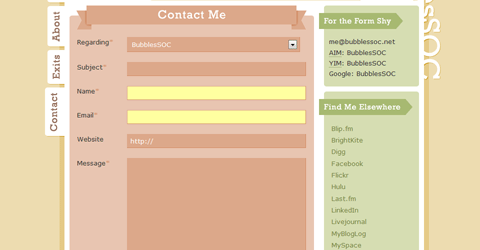 BubblesSOC - Best Practices of Contact Forms