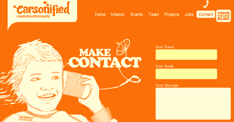 Carsonified - Best Practices of Contact Forms