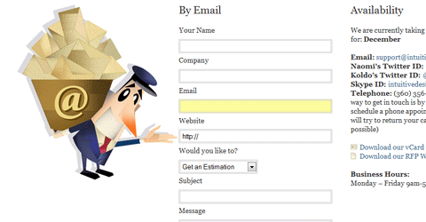 Intuitive Designs - Best Practices of Contact Forms