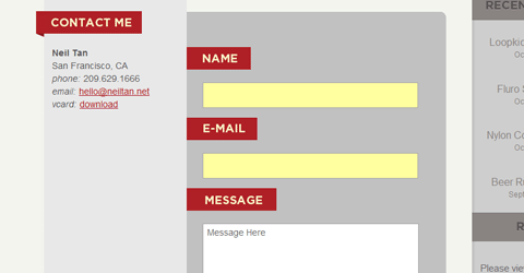 Neil Tan - Best Practices of Contact Forms