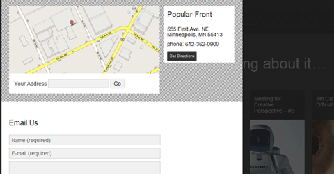 Popular Front - Best Practices of Contact Forms