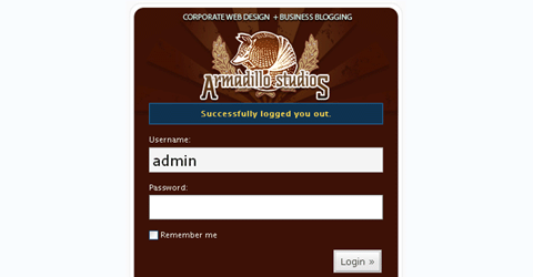 Custom WordPress Login Page