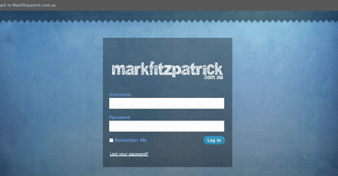 Custom WordPress Login Page