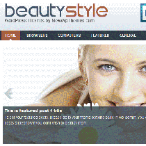 Beauty Style Free Theme from New WP Themes