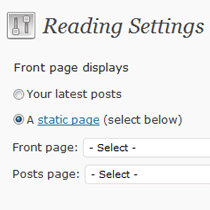 How to Create a Custom Home Page in WordPress