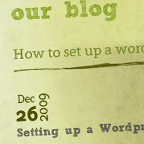 Use CSS Sprites to Beautify your WordPress Post Dates