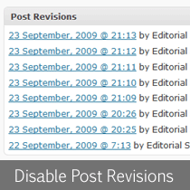 How to Disable Post Revisions in WordPress and Reduce Database Size