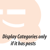 How to Display a Category only if it has Posts in WordPress