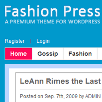Fashion Press Free WordPress Theme