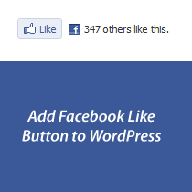How to Add Facebook Like Button in WordPress