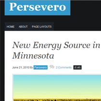 Persevero – Free Genesis Child Theme by WPBeginner