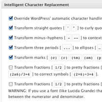 Improved Web Typography in WordPress with WP-Typography