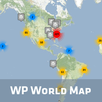 WordPress World Map – Tag Yourself Now