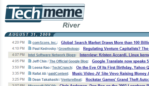 Create a Techmeme River Clone with WordPress