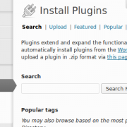 Adding a new WordPress Plugin
