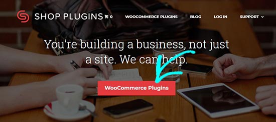 Shop plugins website