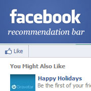 Facebook Recommendation Bar