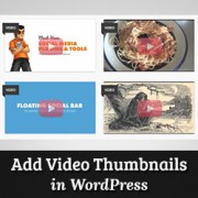 How to Add Thumbnails for YouTube Videos in WordPress