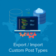 Export and Import Custom Post Types in WordPress