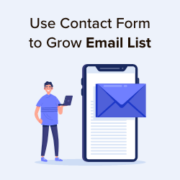 How to use contact form to build your email list in WordPress