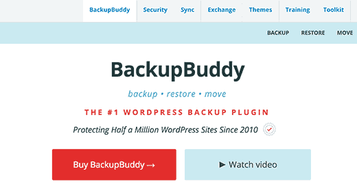Buy BackupBuddy