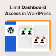 How to limit dashboard access in WordPress
