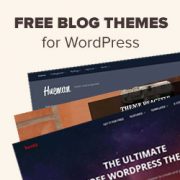 Best Free WordPress Blog Themes
