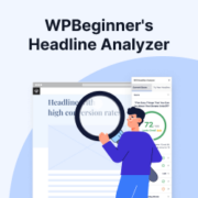 announcing wpbeginner headline analyzer tool