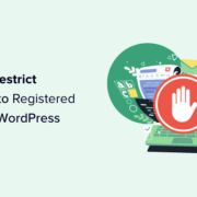 Restrict content to registered users in WordPress