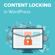 How to add content locking in WordPress