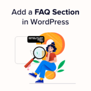 How to add a frequently asked questions section in WordPress