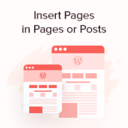 How to Insert WordPress Page Content to Another Page or Post