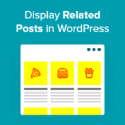 Display related posts in WordPress