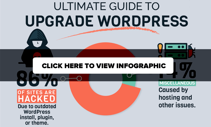 Ultimate Guide to Upgrade WordPress - Infographic