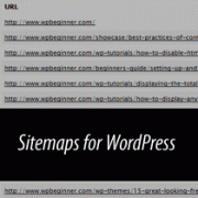 Sitemaps in WordPress