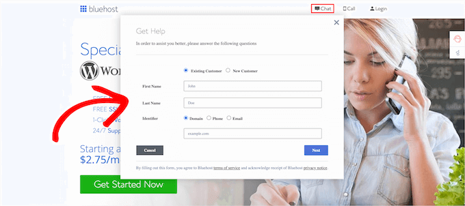 Contact support to increase file upload size