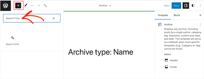 Lägga till SearchWP-sökwidgeten i WordPress