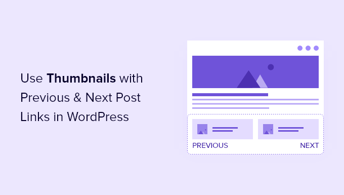 How to use Thumbnails with Previous and Next Post Links in WordPress