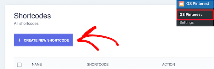 GS Pinterest add shortcode